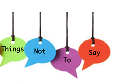 Things not to say in your job interview